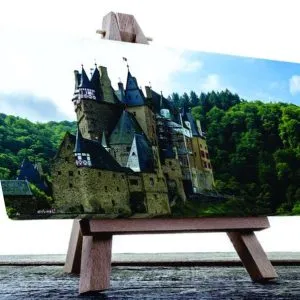 Cuadro Castillo Eltz en Alemania