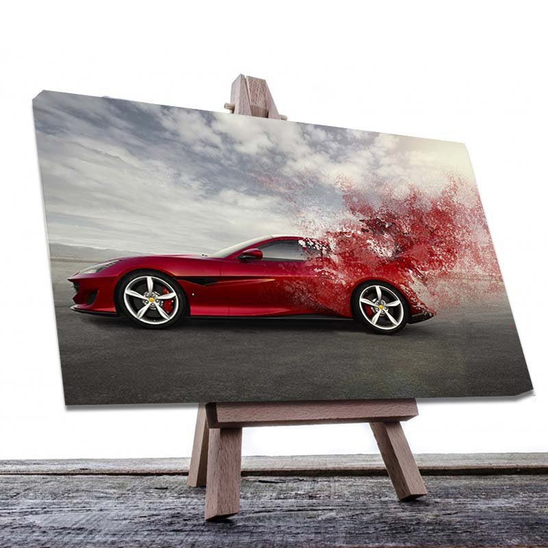 Cuadro Decorativo Auto Ferrari Portofino