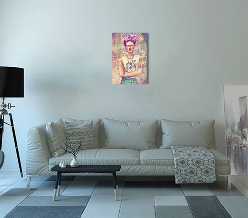 Cuadro Decorativo Frida Kahlo Punk - Imagen 3