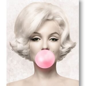 Cuadro Decorativo Marilyn Monroe con Chicle