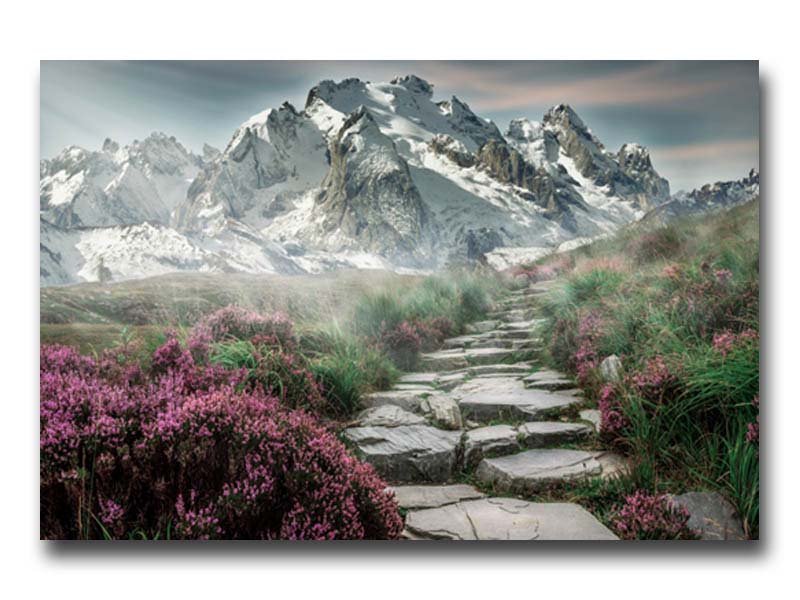 Cuadro Decorativo Camino a las Montañas. - Imagen 4