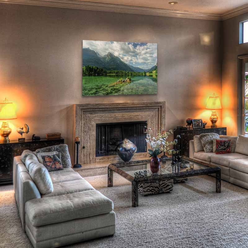 Cuadro Decorativo un Hermoso Lago - Imagen 3