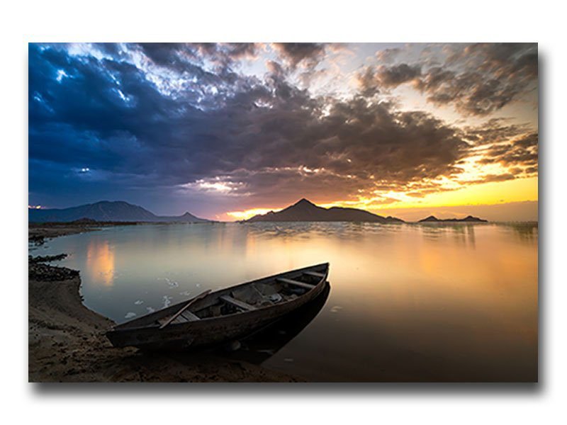 Cuadro Decorativo La barca en el Lago - Imagen 4