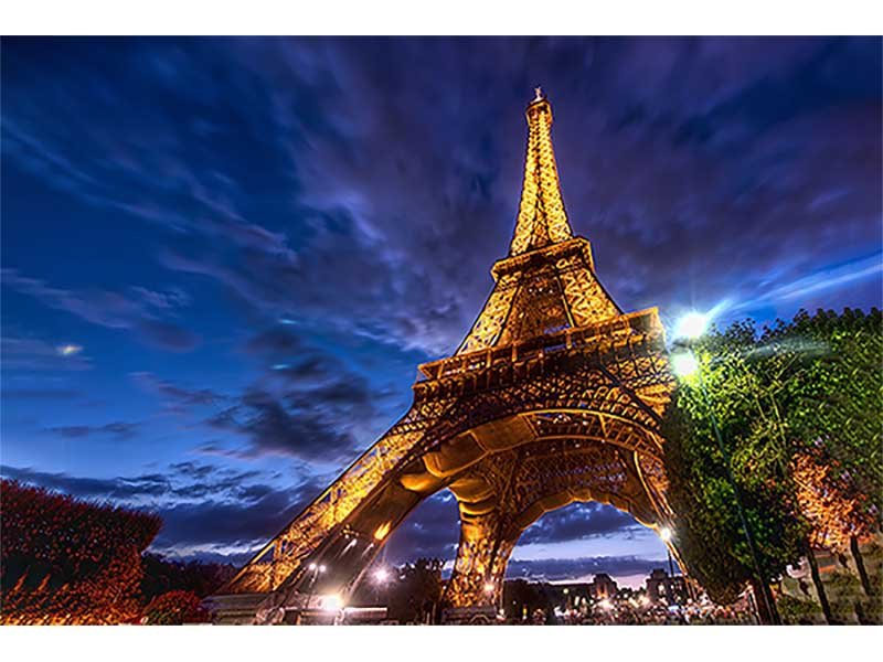 Cuadro Decorativo Atardecer en la Torre Eiffel, Paris - Imagen 4