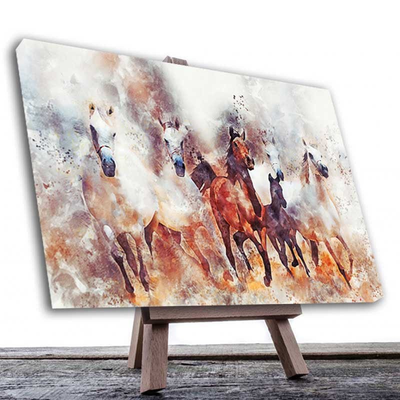 Cuadro Decorativo Caballos
