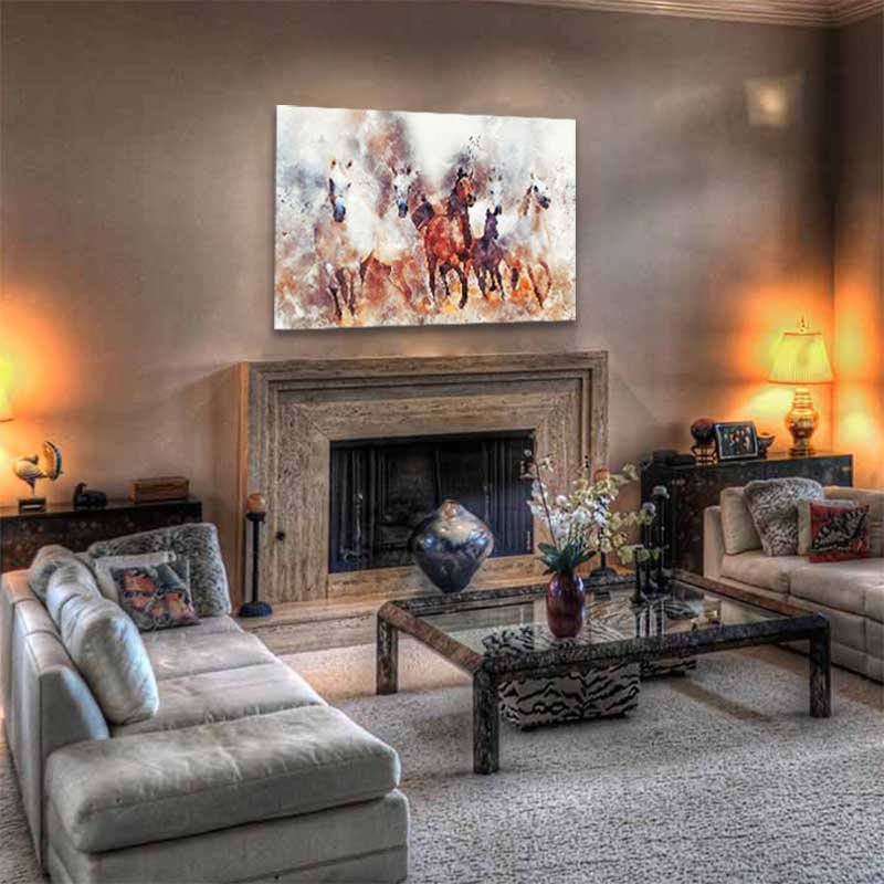 Cuadro Decorativo Caballos - Imagen 3