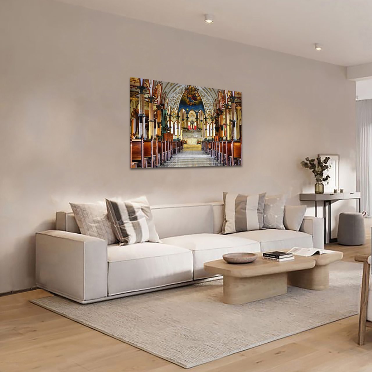 Cuadro Decorativo Religioso Iglesia de Zercero Costa Rica - Imagen 3