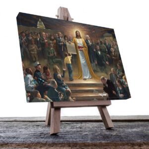 Cuadro Decorativo Religioso Jesús Enseñando