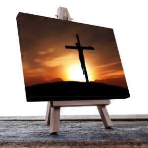 Cuadro Decorativo Religioso Jesús Crucifixión #3