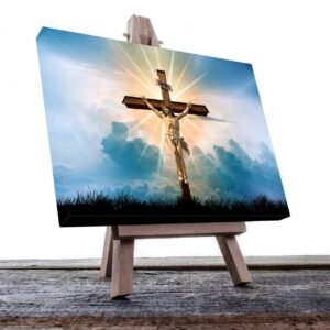 Cuadro Decorativo Religioso Jesús Crucifixión #5