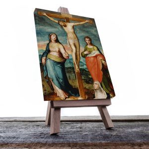 Cuadro Decorativo Canvas Religioso Crucifixión Jesucristo