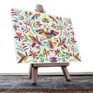 Cuadro Decorativo Arte Huichol Otomí