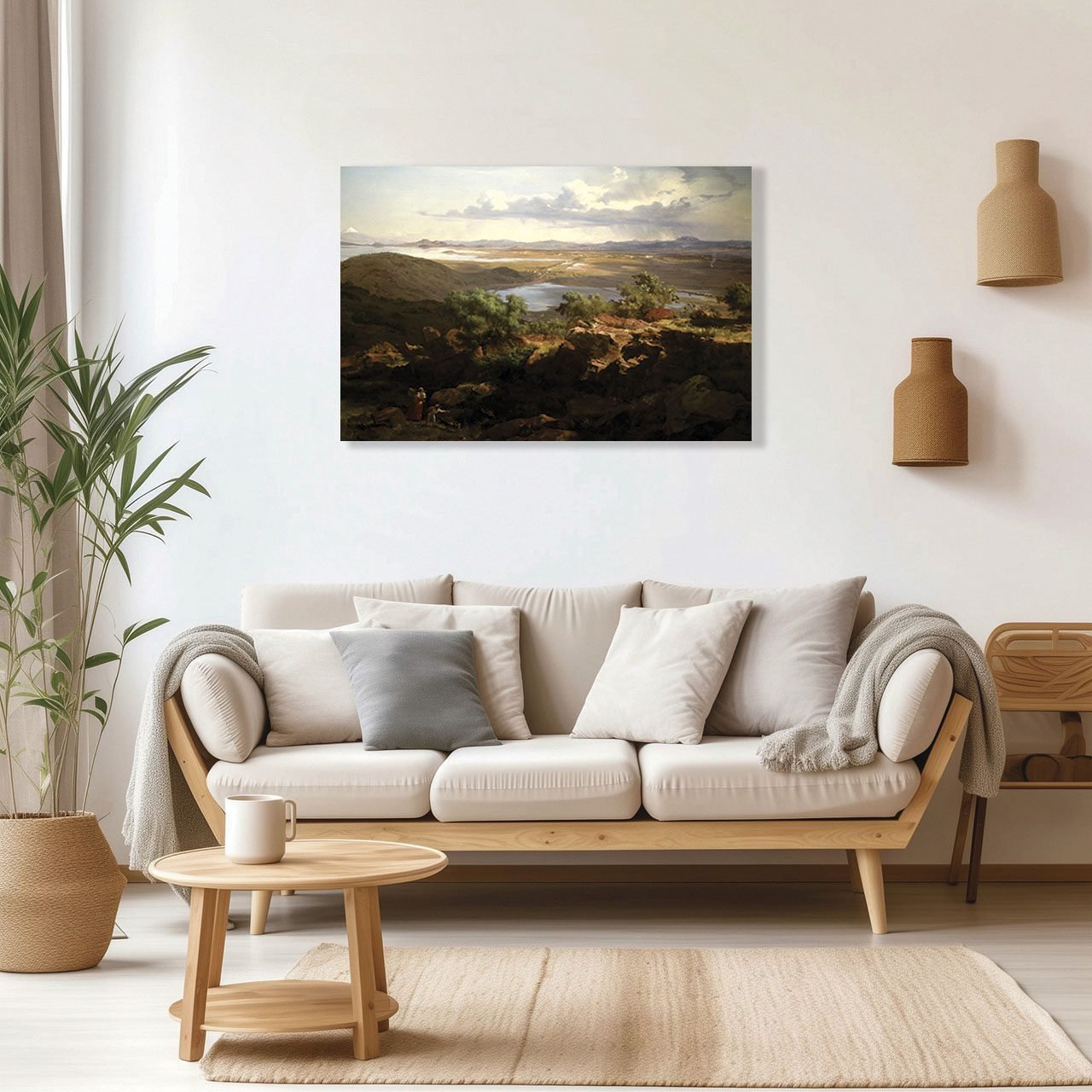 Cuadro Decorativo El Cerro de Santa Isabel José Ma Velasco - Imagen 3