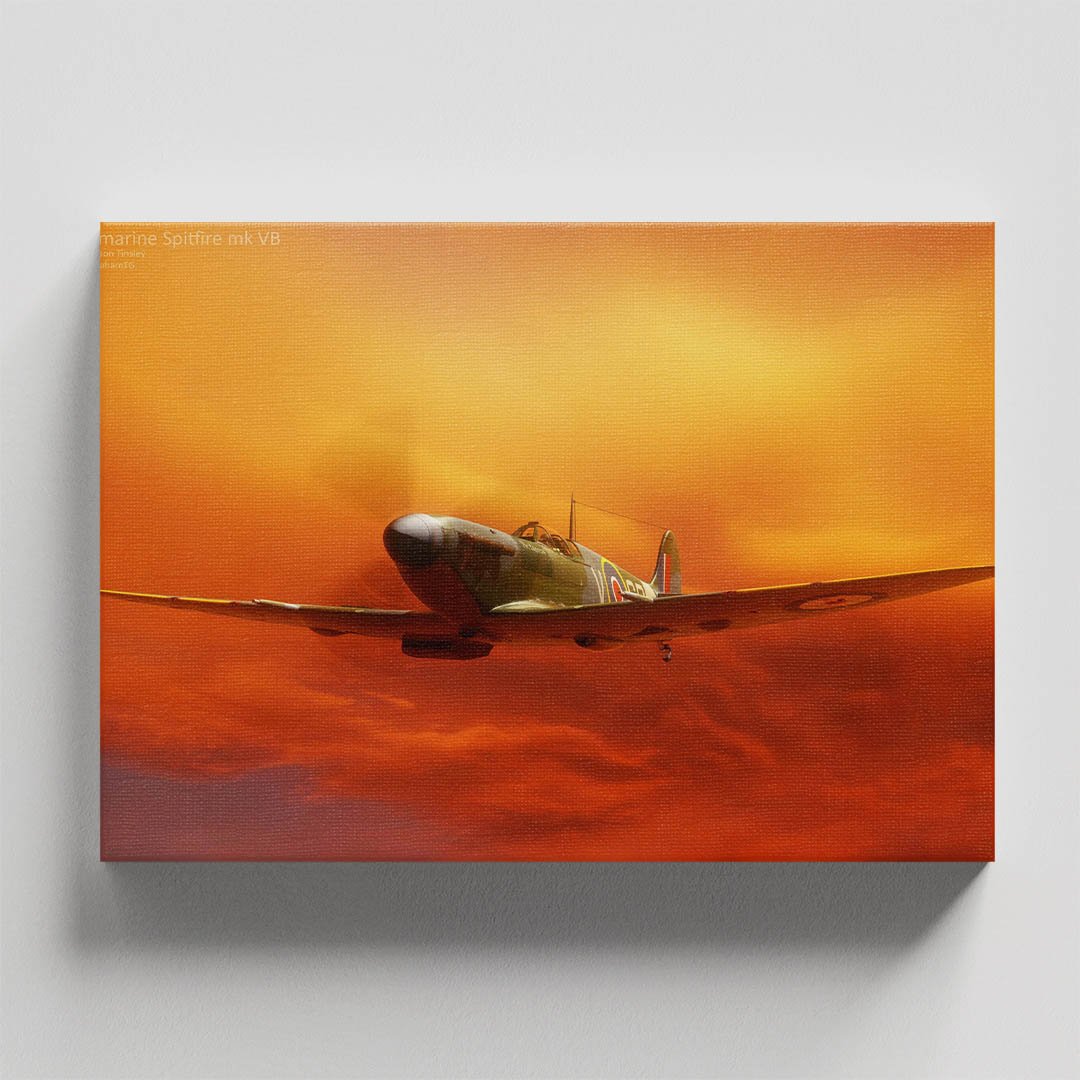 Cuadro Decorativo Avión Caza Supermarine Spitfire - Imagen 4