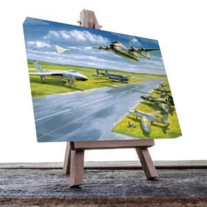 Cuadro Decorativo Aviones de Guerra #13