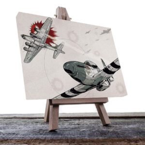 Cuadro Decorativo Aviones de Guerra #14