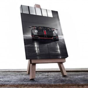 Cuadro Decorativo de Automóvil Deportivo Gris #4