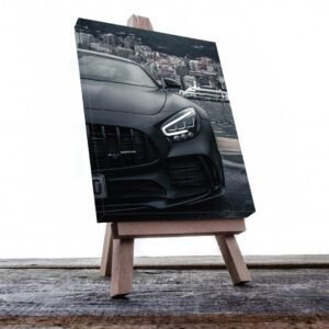 Cuadro Decorativo de Automóvil Deportivo BMW Negro #31