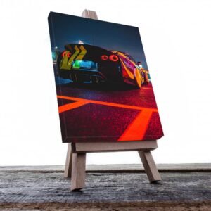 Cuadro Decorativo de Automóvil Deportivo Tuneado #41