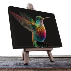 Cuadro decorativo Colibrí de colores