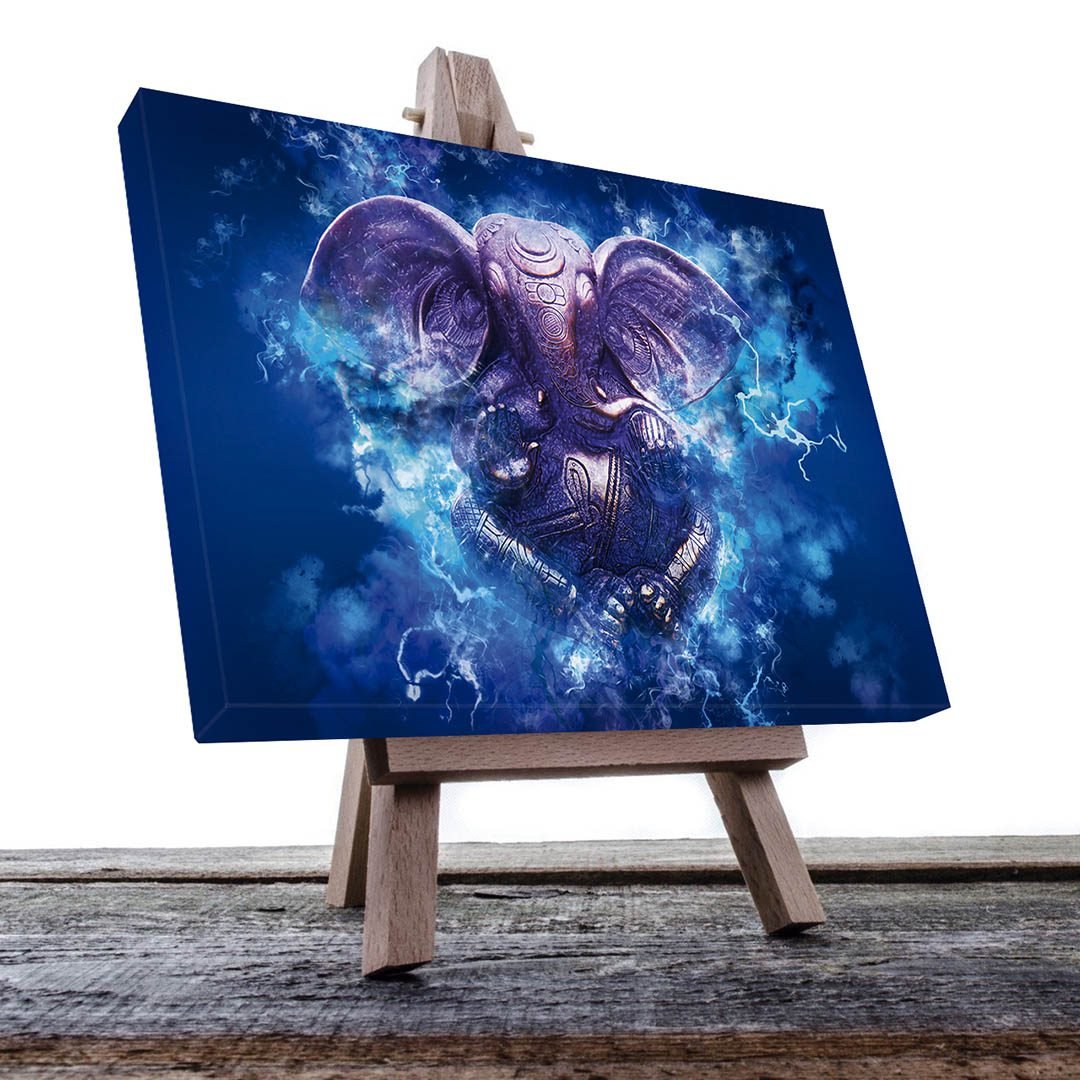 Cuadro Decorativo Holístico Ganesha