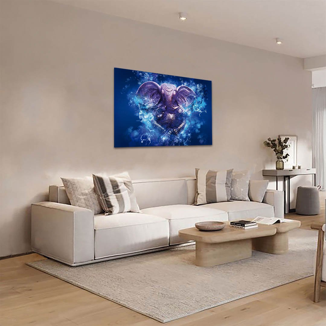 Cuadro Decorativo Holístico Ganesha - Imagen 2