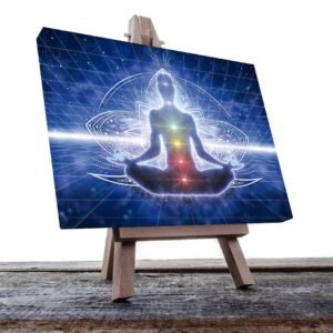 Cuadro Decorativo Holístico los 7 Chakras meditación #34