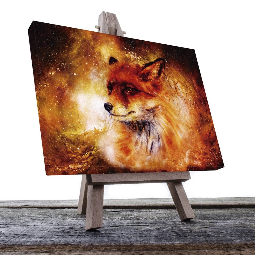 Cuadros Decorativos Zorro Místico