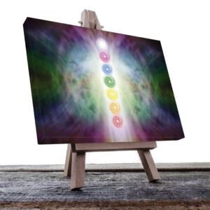 Cuadro Decorativo Holístico los 7 Chakras meditación #77