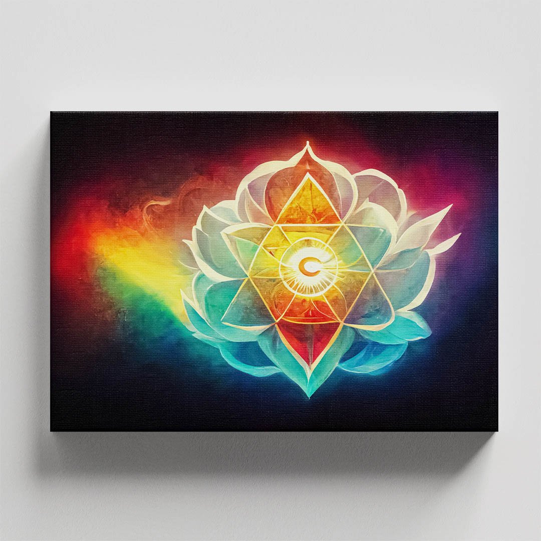 Cuadro Decorativo Holístico los 7 Chakras meditación #80 - Imagen 4