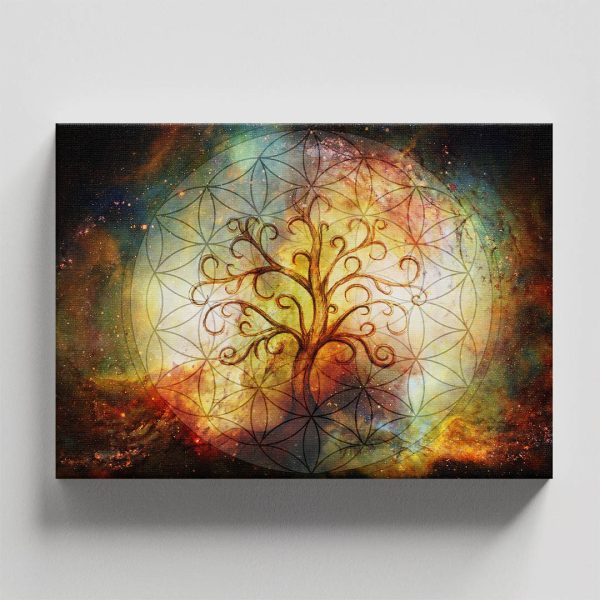 Cuadro Decorativo Holístico Árbol del la vida #86 - Imagen 4