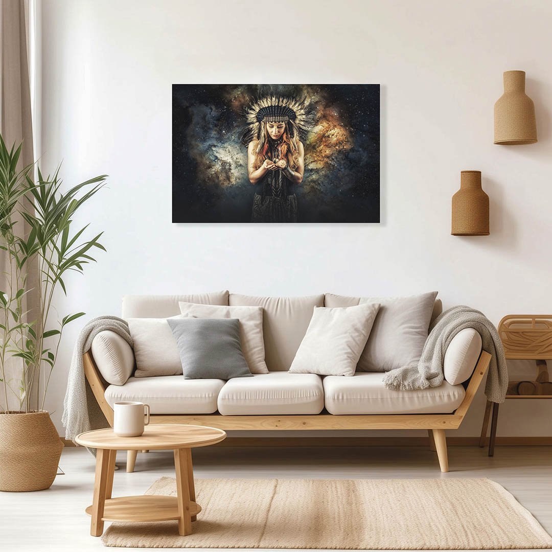 Cuadros Decorativos Amerindio Místico #87 - Imagen 3