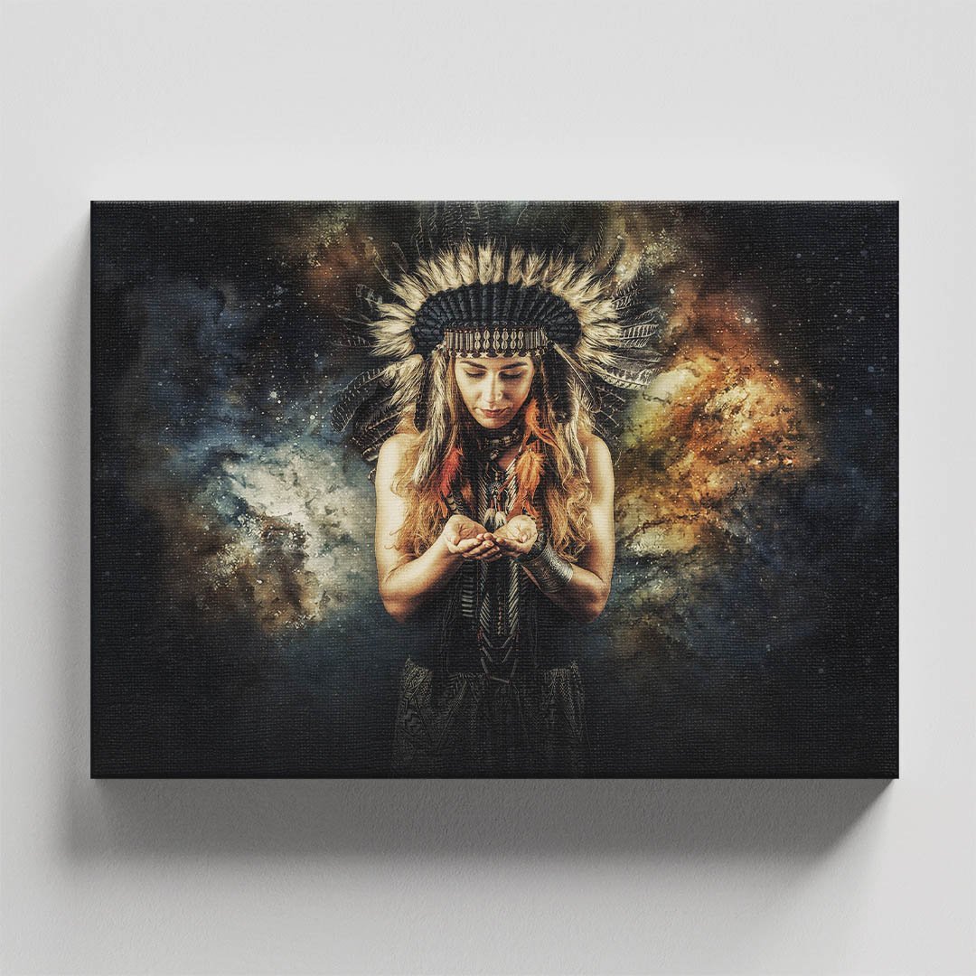 Cuadros Decorativos Amerindio Místico #87 - Imagen 4