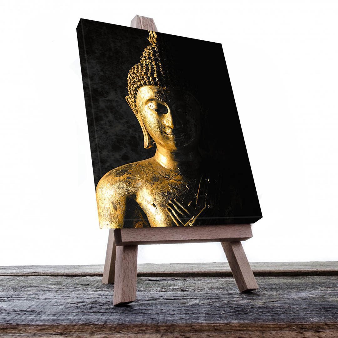Cuadro Decorativo Buda en Dorado #154