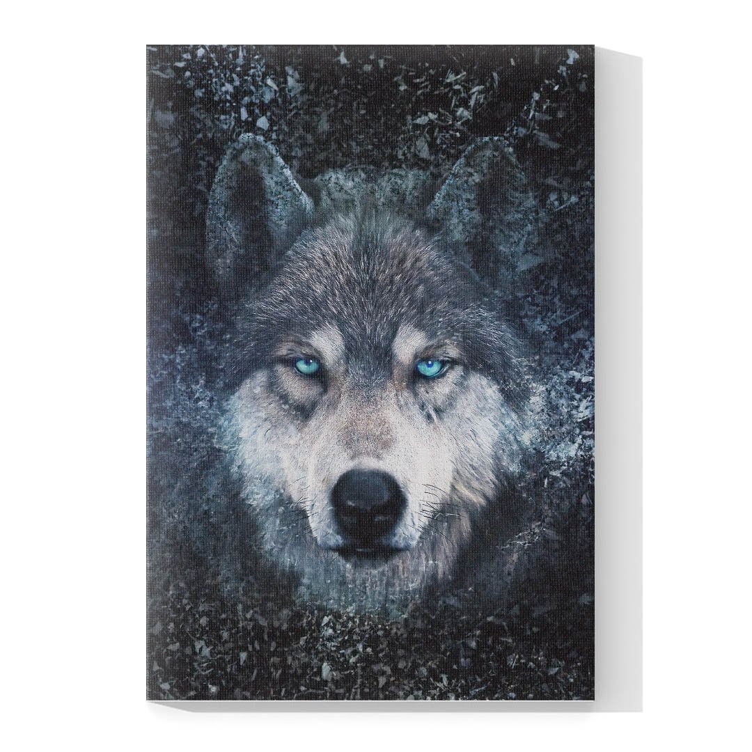 Cuadro Decorativo Lobo Gris #04 - Imagen 4