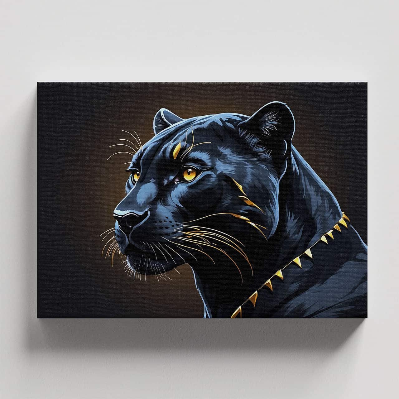 Cuadro Decorativo Canvas de cara de Pantera Negra - Imagen 4