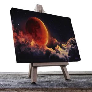 Cuadro Decorativo Luna Roja #12