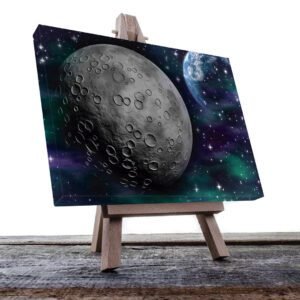 Cuadro Decorativo Paisaje del Universo y planetas Sci-Fi #32