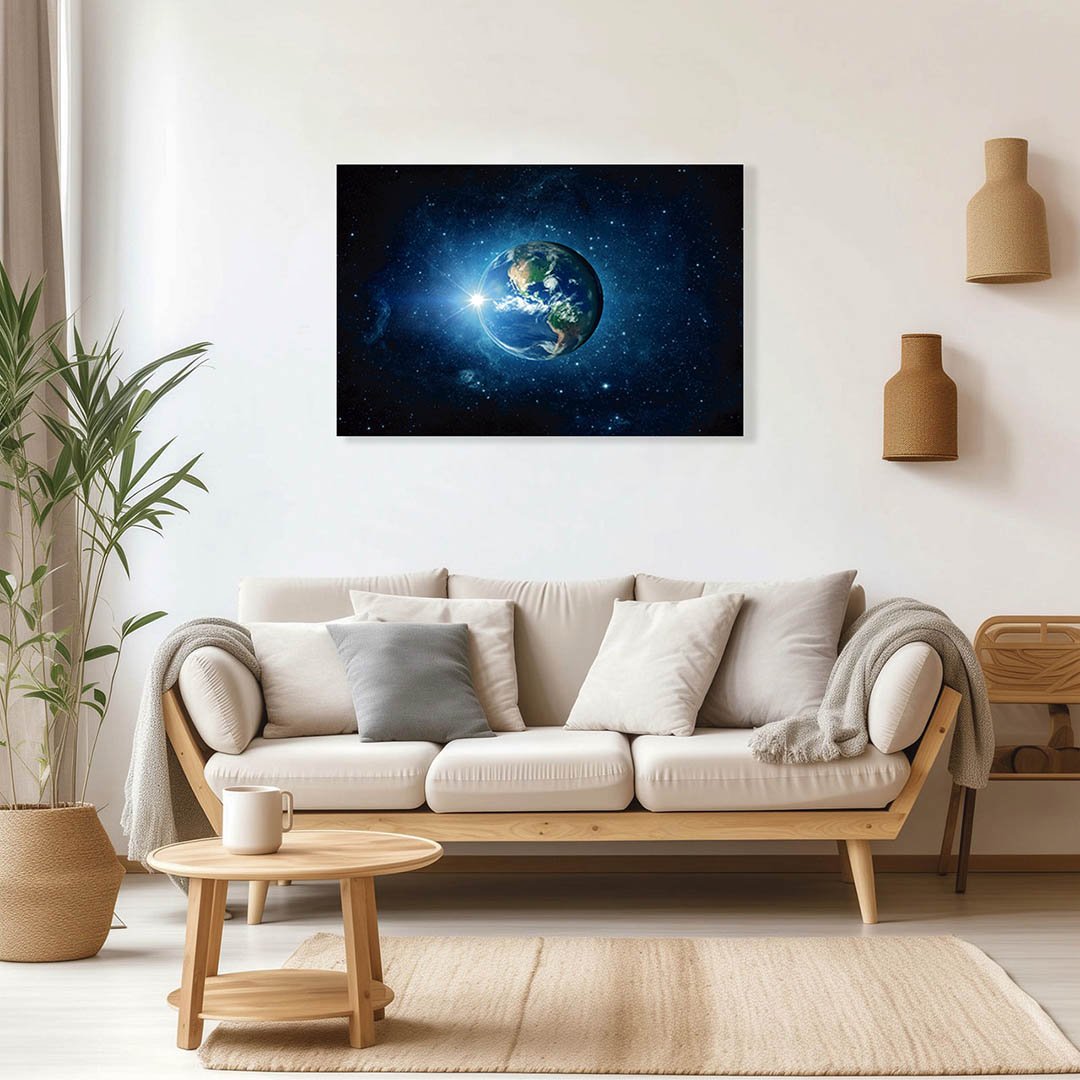 Cuadro Decorativo de la Tierra vista desde el Espacio #42 - Imagen 2