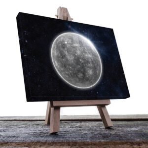 Cuadro Decorativo Luna Brillante Sci-Fi #54