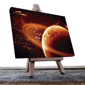 Cuadro Decorativo de Saturno y sus Anillos #60