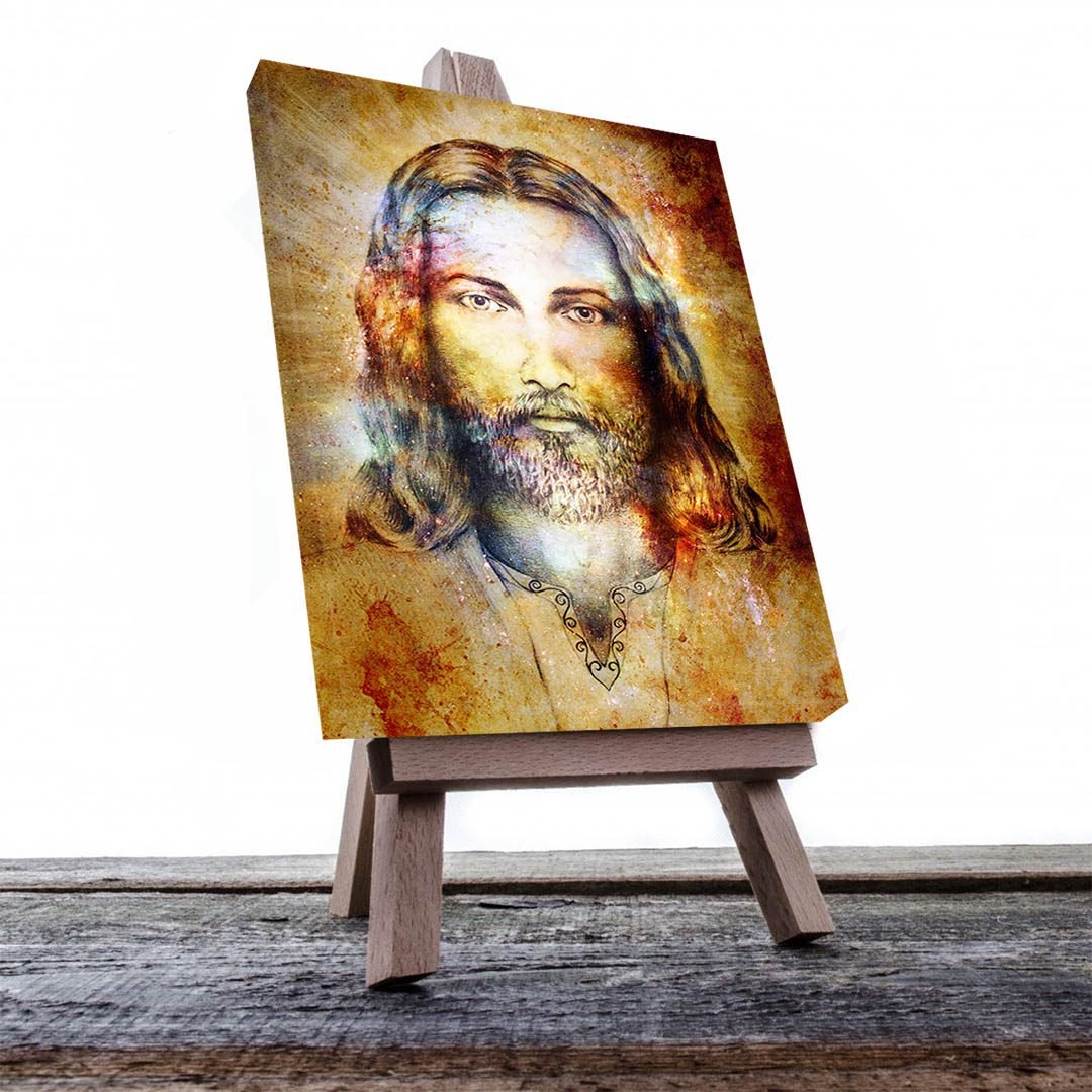 Cuadro Decorativo Holístico El Gran Maestro Jesús