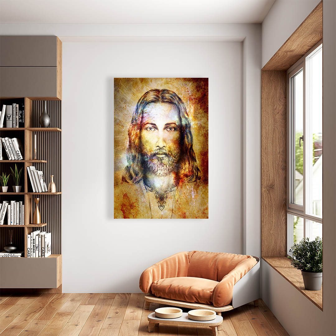 Cuadro Decorativo Holístico El Gran Maestro Jesús - Imagen 2