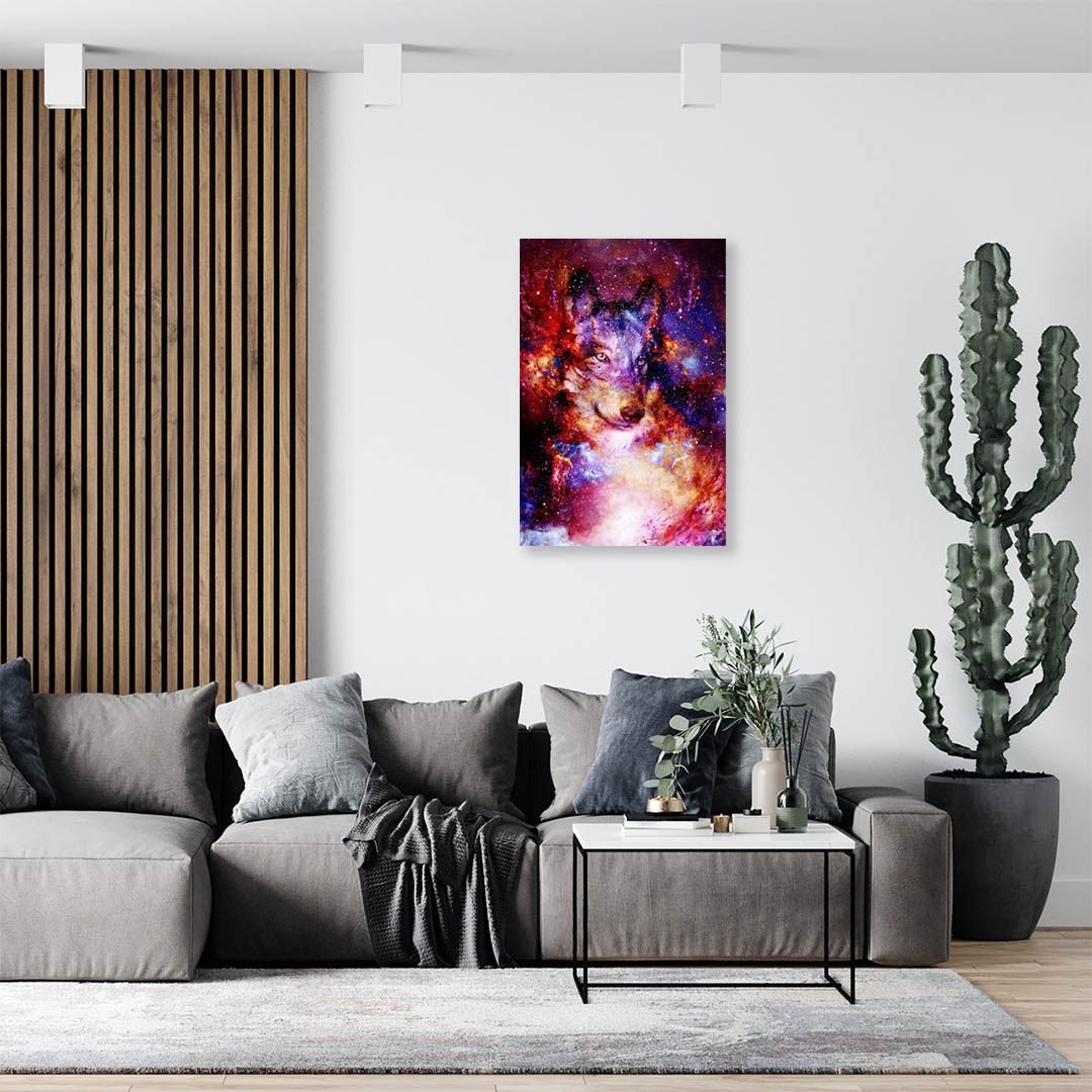 Cuadro Decorativo Holístico Lobo #3V - Imagen 3