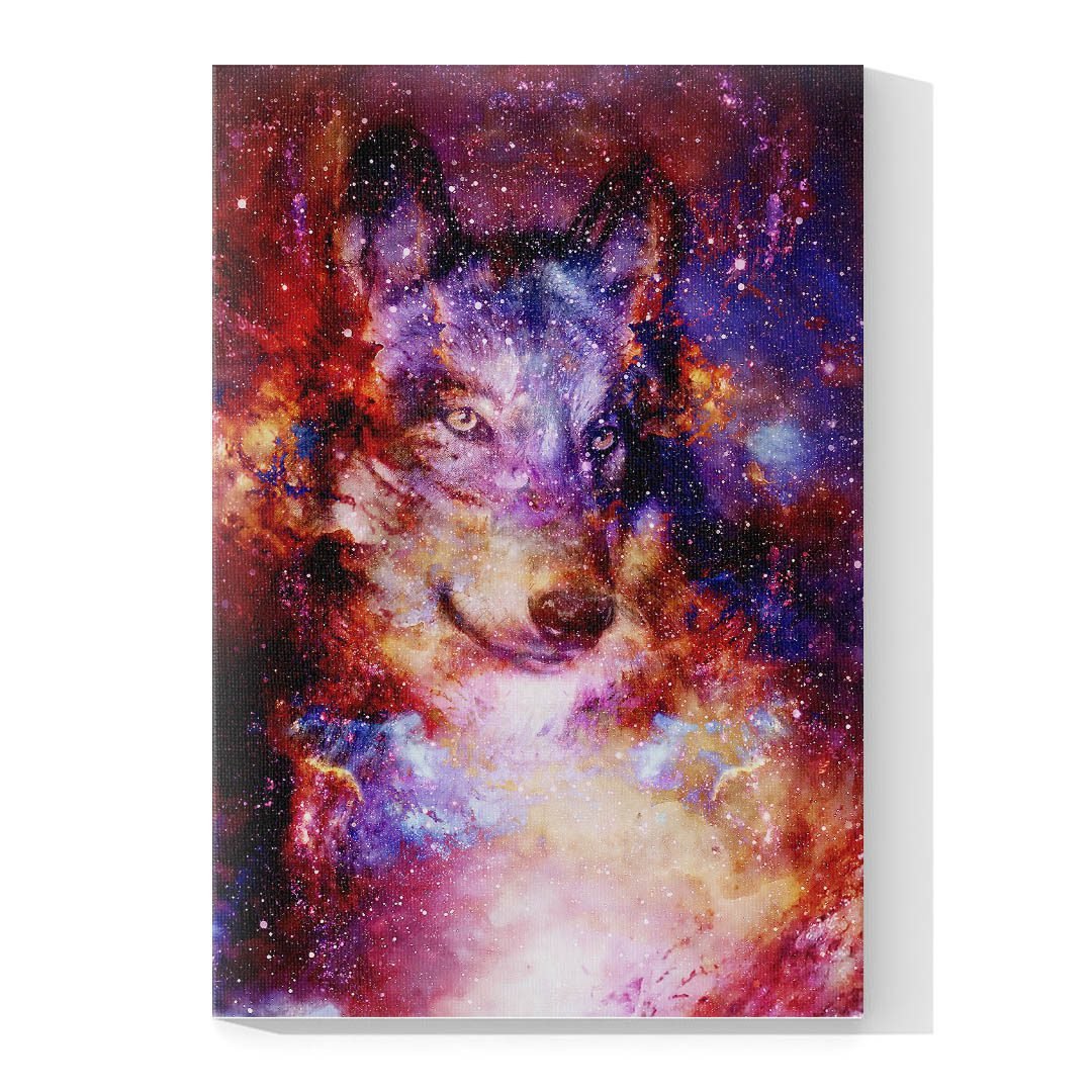 Cuadro Decorativo Holístico Lobo #3V - Imagen 4