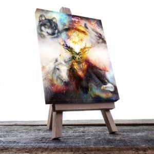 Cuadro Decorativo Holístico Animales Místicos #6V