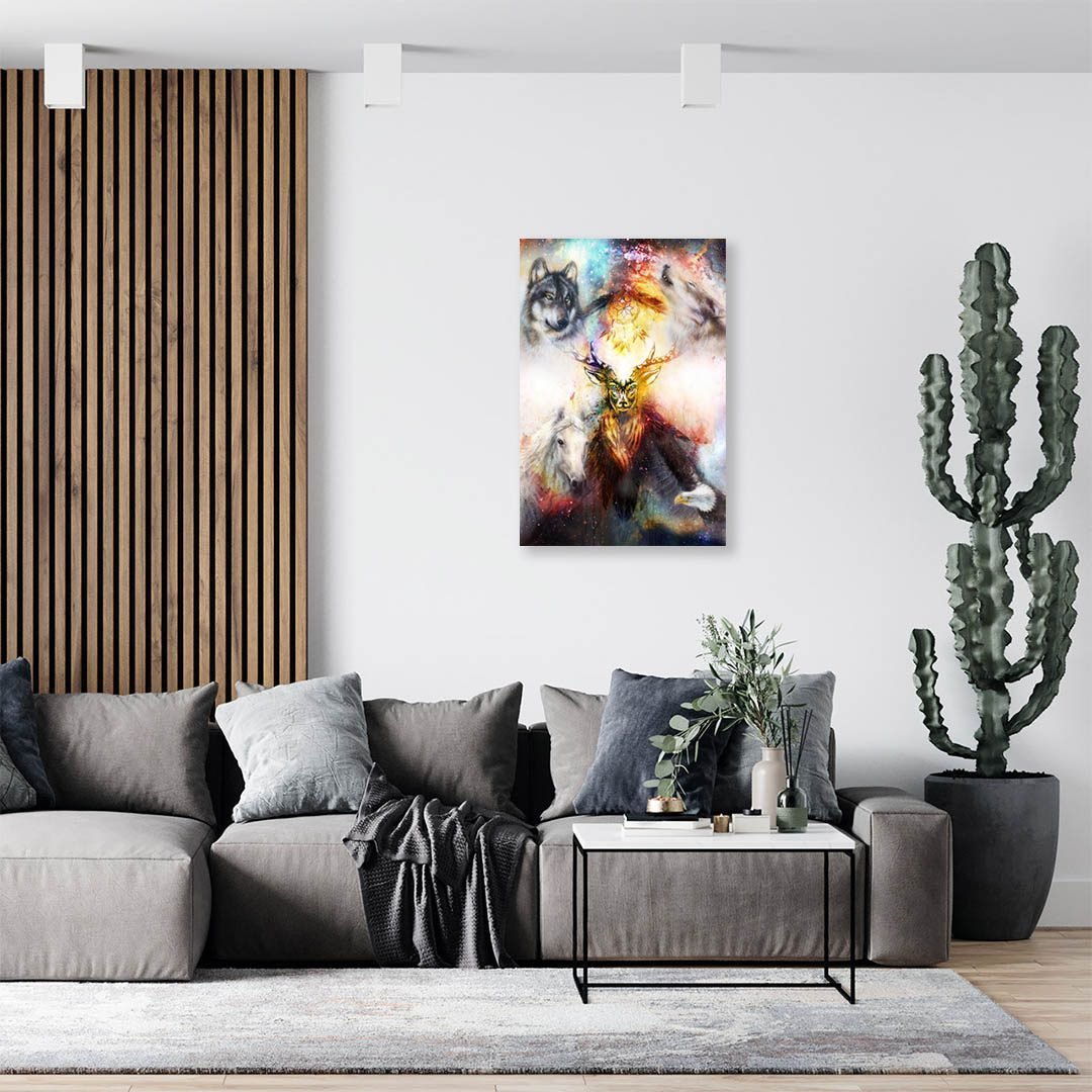 Cuadro Decorativo Holístico Animales Místicos #6V - Imagen 3