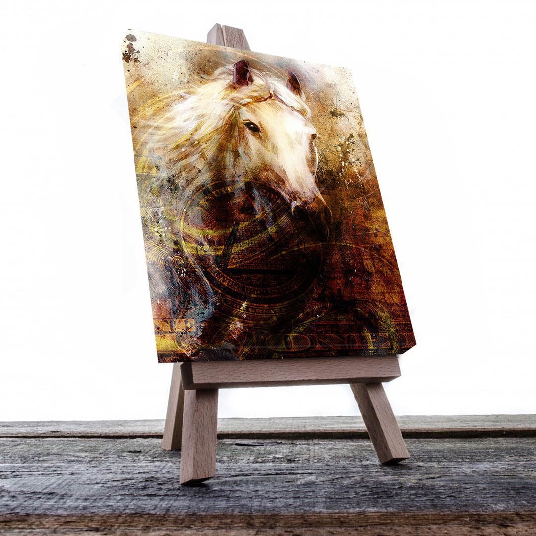 Cuadro Decorativo Holístico Caballo Místico #9V
