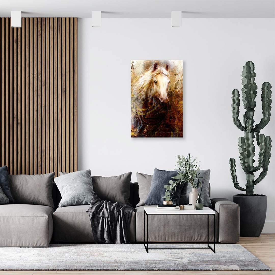 Cuadro Decorativo Holístico Caballo Místico #9V - Imagen 3