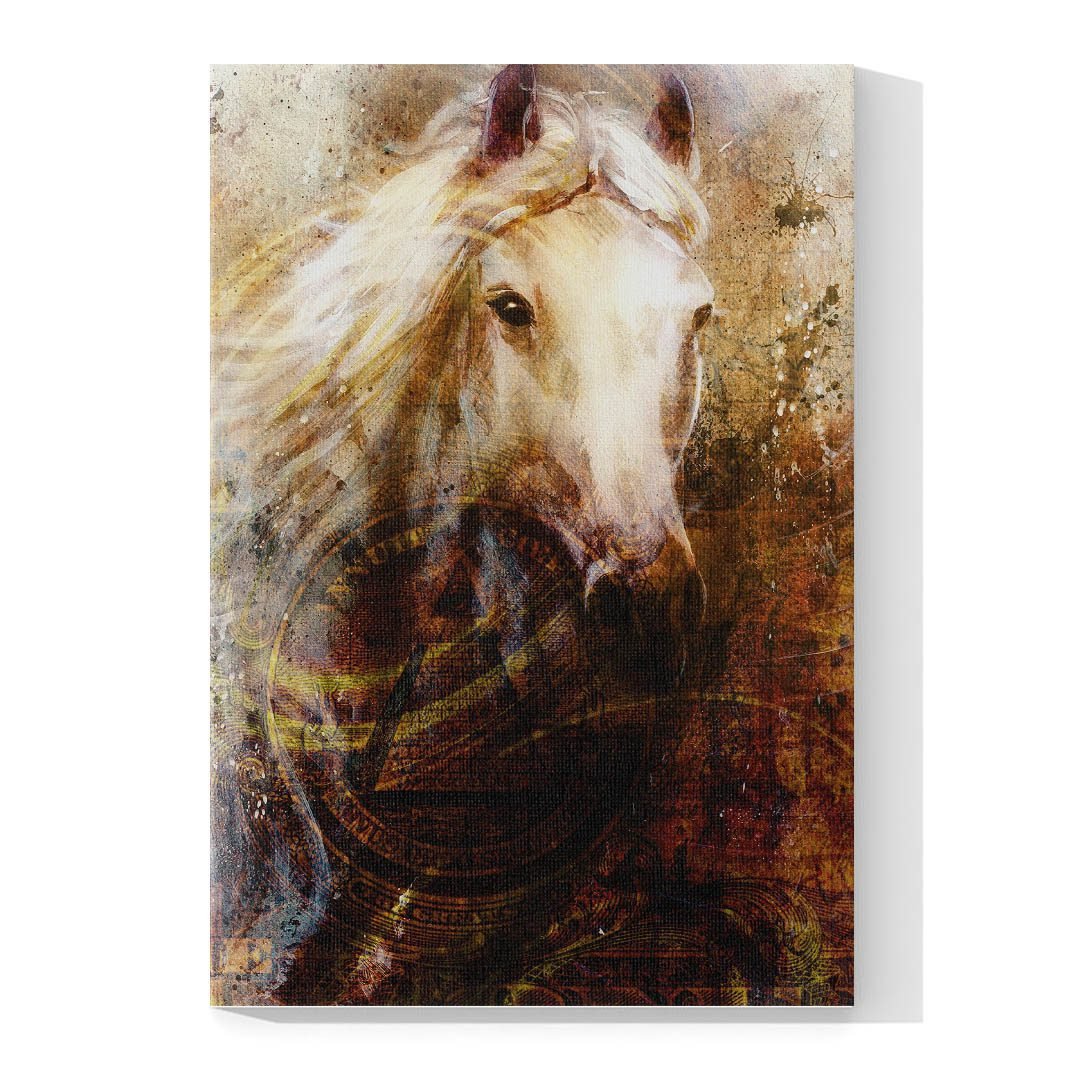 Cuadro Decorativo Holístico Caballo Místico #9V - Imagen 4